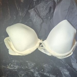 Elegant White Lace Bra